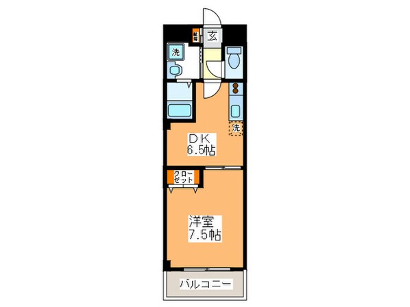 メゾンバイタルＡ棟の物件間取画像